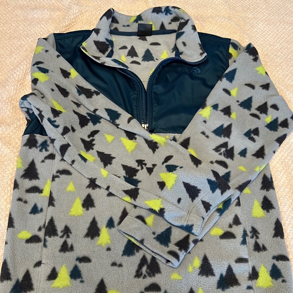 The North Face 3/4 zip fleece